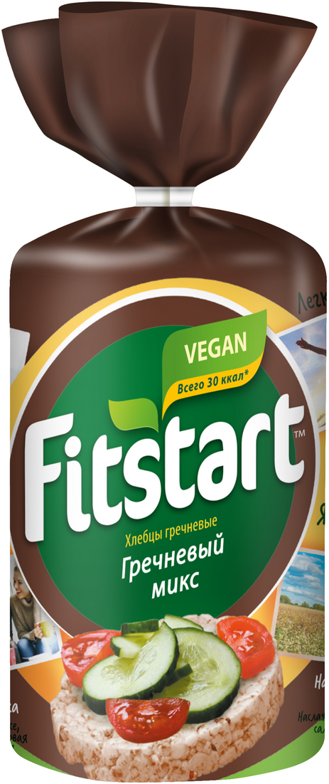 Хлебцы Fitstart Гречневый микс, 90г