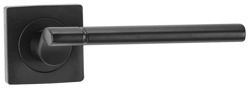 Дверные ручки Vantage алюминиевые V06BL/BL AL (чёрный)