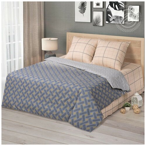 фото Постельное белье бязь артдизайн маренго 2-х спальное с евро простыней ivselena