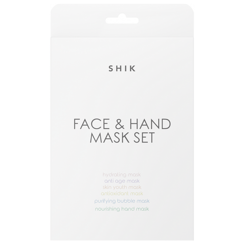 Набор масок для лица и для рук FACE & HAND MASK SET SHIK