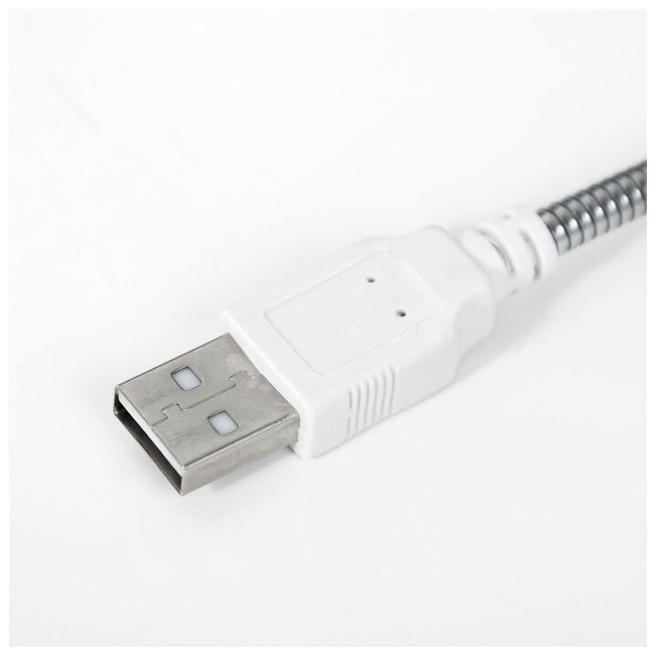 Светильник "Компакт" 3Вт USB красный 7х1х34 см - фотография № 3