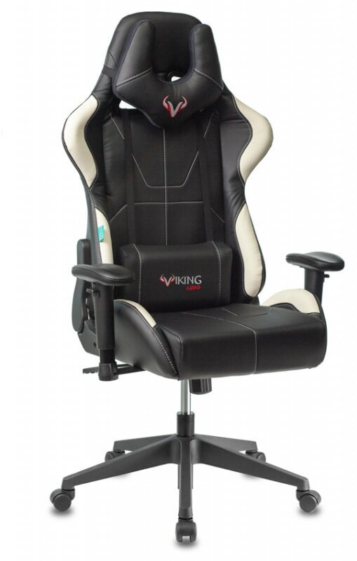 Кресло игровое Бюрократ VIKING 5 AERO white/black