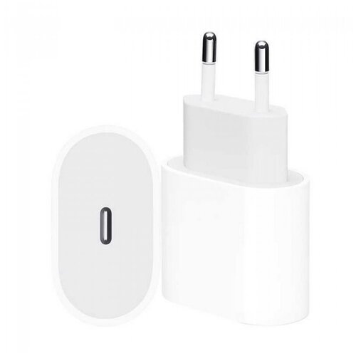 фото Блок зарядки 20w apple type-c power adapter / вилка для быстрой зарядки