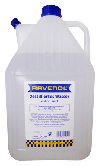 Деионизированная вода RAVENOL Destilliertes Wasser (1360010)