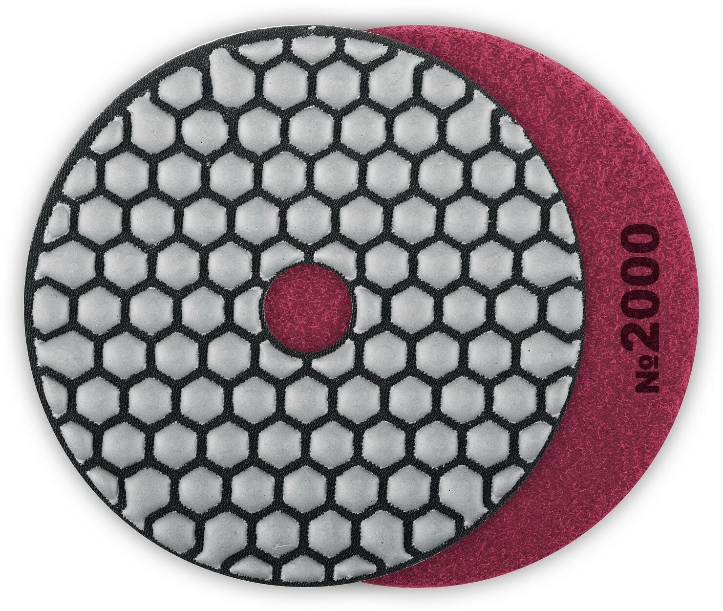 ЗУБР 100мм №2000 алмазный гибкий шлифовальный круг (Черепашка) для сухого шлифования (29868-2000)