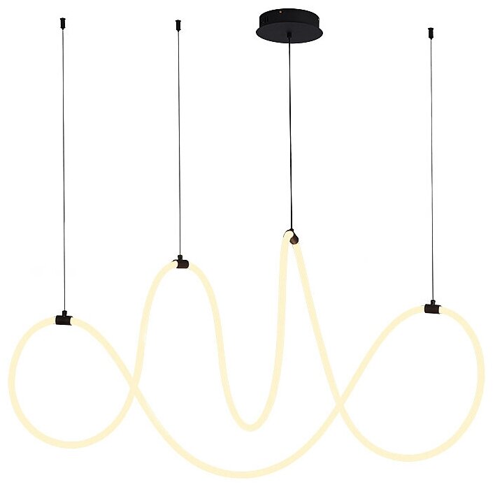 Подвесная люстра Arte Lamp Klimt A2850SP-80BK, LED, кол-во ламп:1шт, Черный
