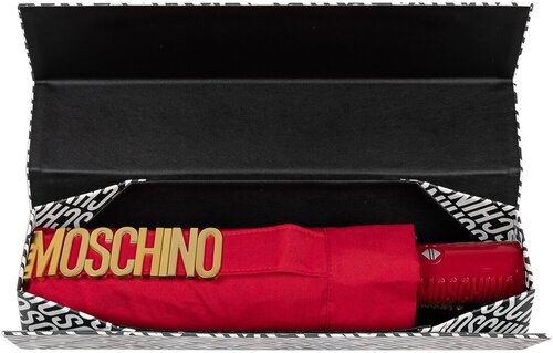 Зонт MOSCHINO, красный