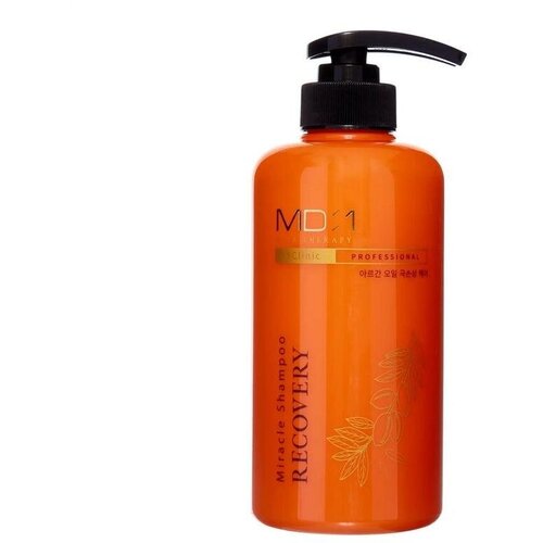 MD-1 Hair Therapy Miracle Recovery Shampoo Восстанавливающий шампунь для волос с маслом арганы