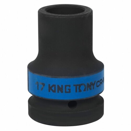 KING TONY 853417M Головка торцевая глубокая ударная четырехгранная 1, 17 мм, футорочная KING TONY 853417M
