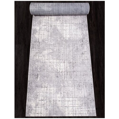 Ковер ALANYA - Дорожка Серый, Современный, Ковер на пол, в гостиную, спальню, в ассортименте, Турция, Бельгия, (80 см. на 2500 см.)