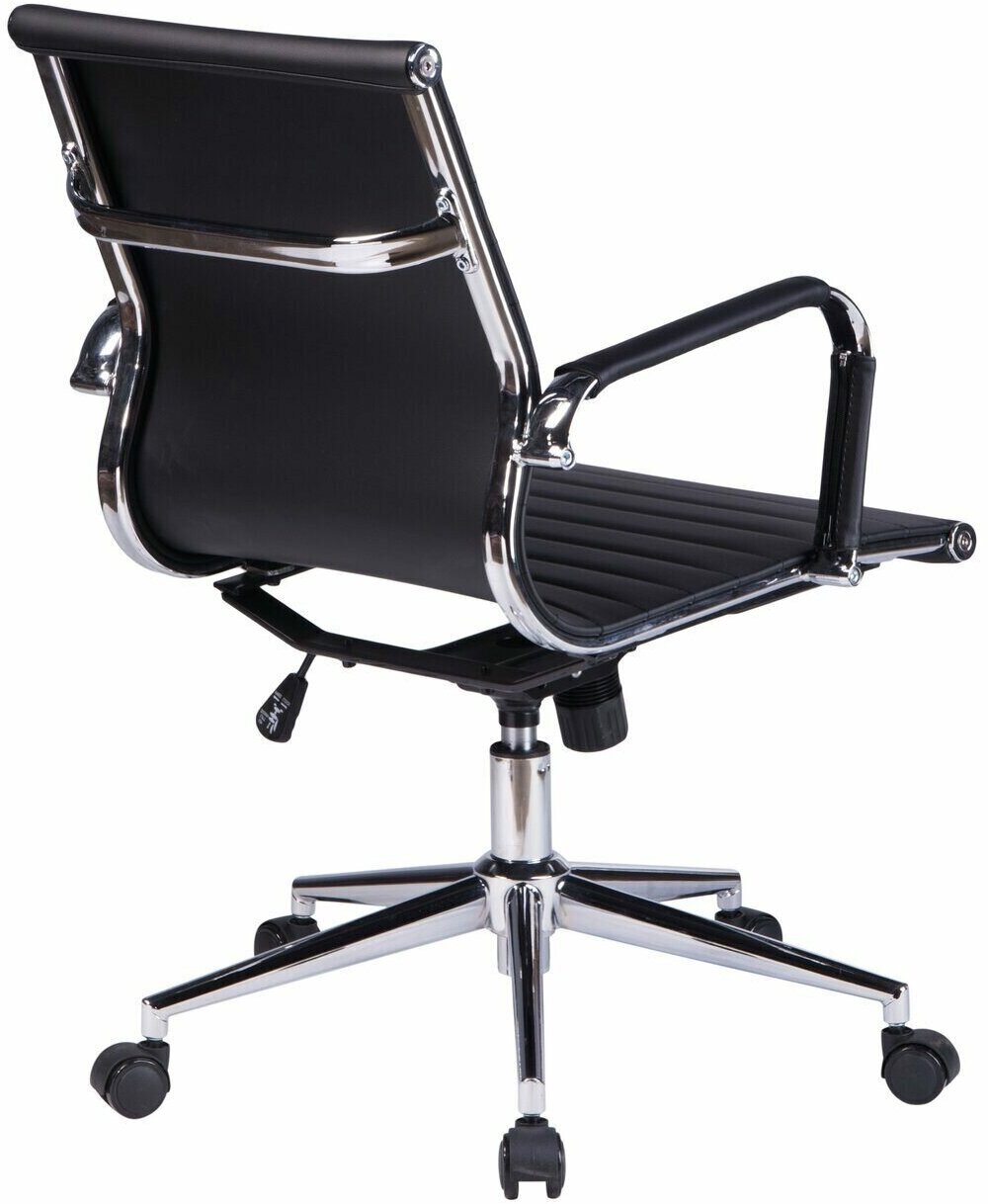 Офисное кресло для руководителей CLAYTON LMR-118B цвет черный - фотография № 5