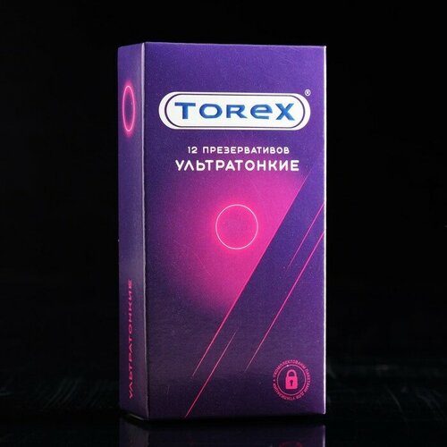 Torex Презервативы Torex, ультратонкие, 12 шт.