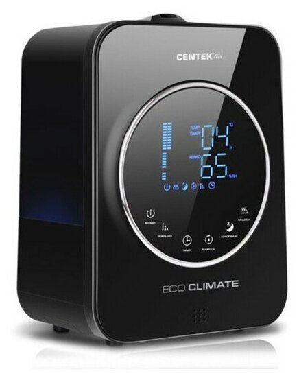 Увлажнитель воздуха CentekCT-5107, 40 Вт, 4.5 л, 20 м2, чёрный - фотография № 3