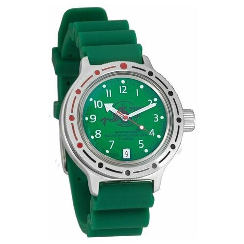фото Наручные часы восток мужские наручные часы восток амфибия 420386, зеленый
