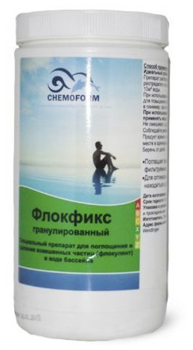 Флокфикс гранулированный Chemoform 1 кг банка 0907001