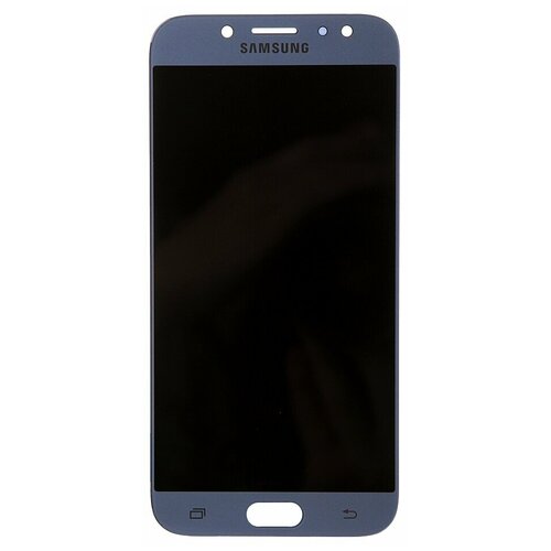 Дисплей в сборе с тачскрином (модуль) для Samsung Galaxy J7 (SM-J730F) голубой (2017) OLED