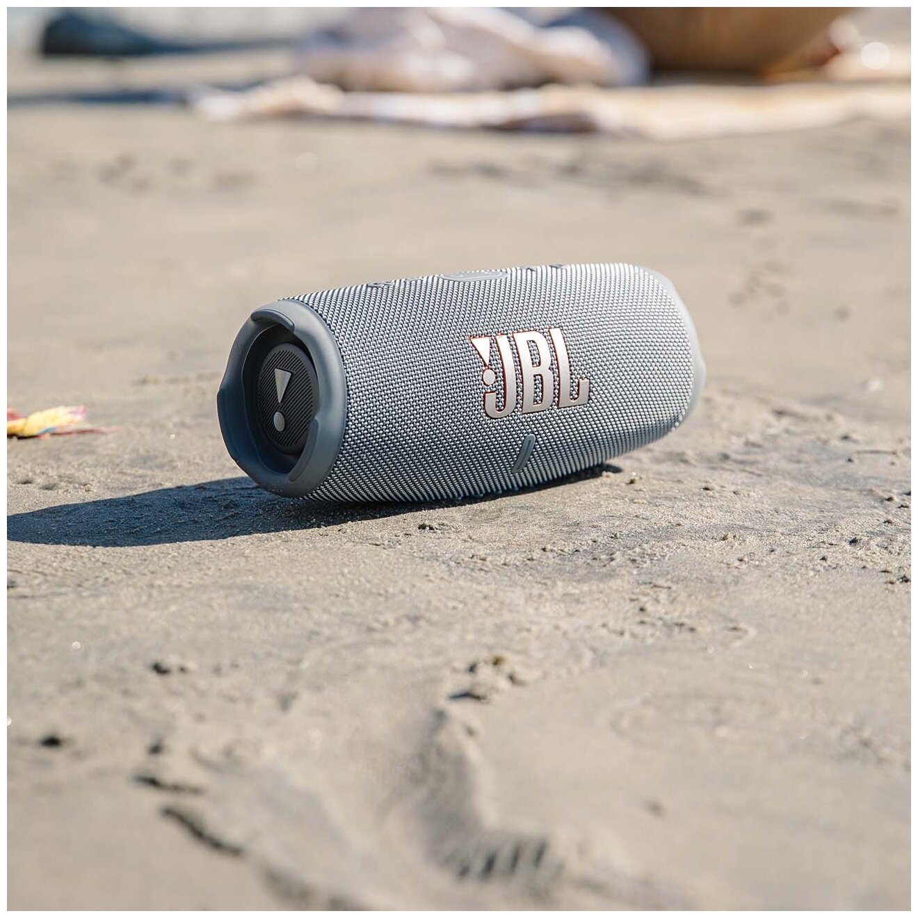 Колонка портативная JBL Charge 5, красная - фото №5