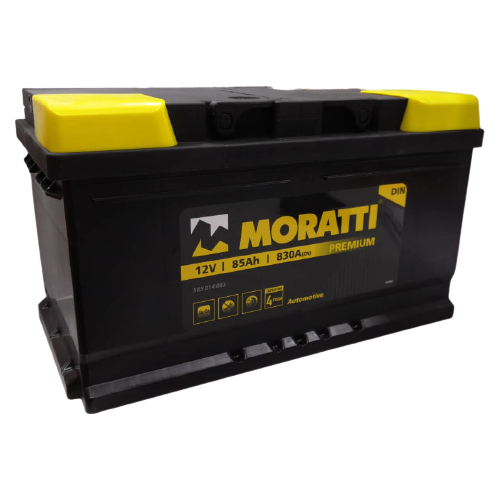 Автомобильный аккумулятор MORATTI 85 (0) L4B (арт.585014083) низк.