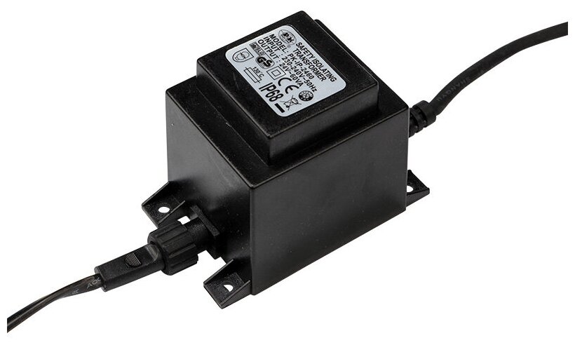 Гирлянда "КЛИП ЛАЙТ" 5 нитей х20м 665LED 40Вт 24В IP54 (с трансф.) син. 323-503 Neon-Night - фото №10