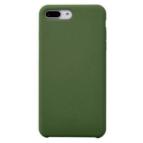 фото Силиконовая накладка без логотипа (silicone case) для apple iphone 7+/ iphone 8+ хаки opt-mobile