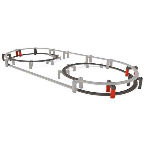 Набор расширения рельсовых путей повышенной проходимости для железной дороги 