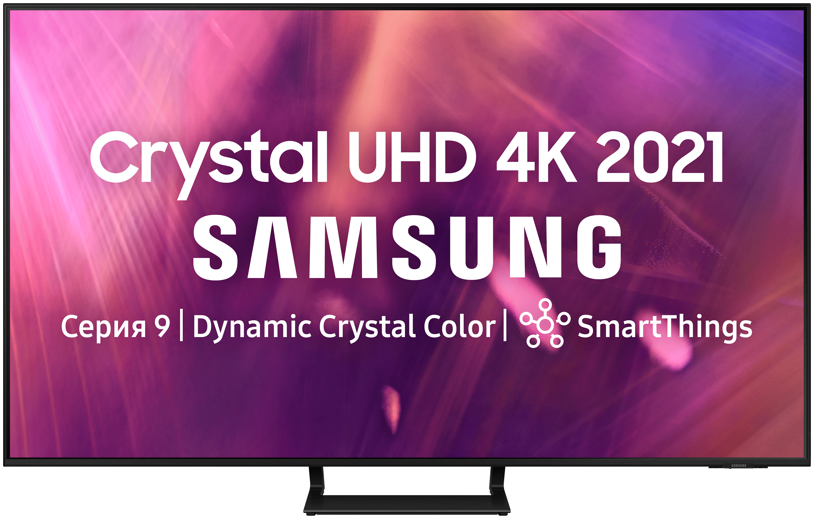 65" Телевизор Samsung UE65AU9000U 2021 LED, HDR RU, черный