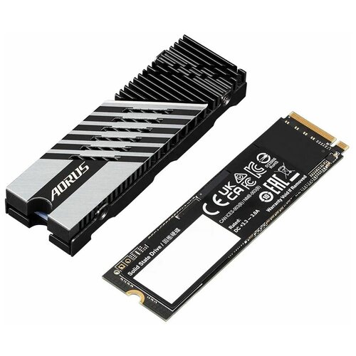 SSD накопитель GIGABYTE Aorus Gen4 7300 AG4732TB 2ТБ, M.2 2280, PCI-E 4.0 x4, NVMe, M.2