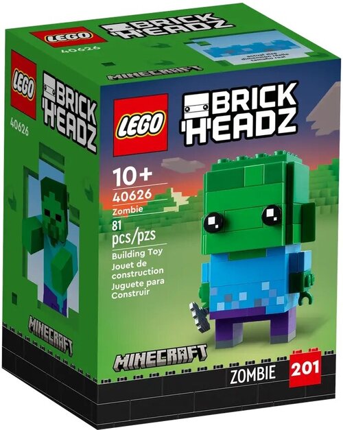 Конструктор LEGO Brickheadz 40626 Зомби