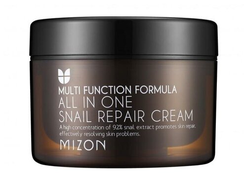 MIZON Крем для лица MIZON All In One Snail Repair Сream с муцином улитки, 75 мл