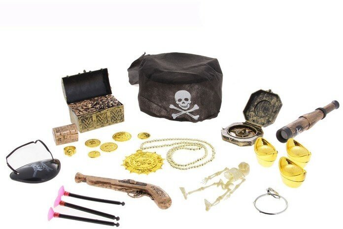 Набор пирата "Клад", 22 предмета