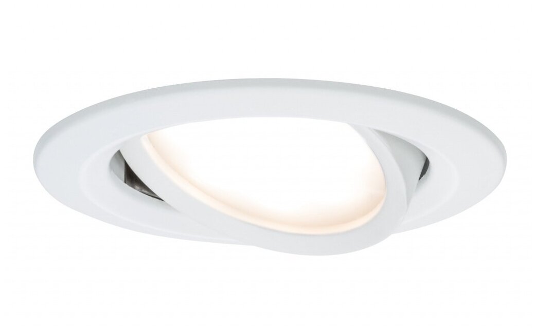 Встраиваемый светильник - комплект Prem EBL Coin Slim rd schw LED 3x6,8W, белый