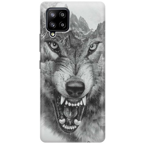 RE: PA Чехол - накладка ArtColor для Samsung Galaxy A42 с принтом Волк в горах