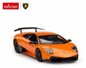 Машина металлическая 1:24 scale Lamborghini Murcielago LP670-4, цвет оранжевый, двери и багажник открываются 39300OR