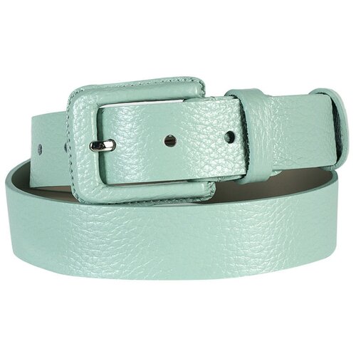 фото Ремень/ремень женский/натуральная кожа/mayger/а-рн-4506/мятный/105/цельнокроеный/с пряжкой/подарочная коробка