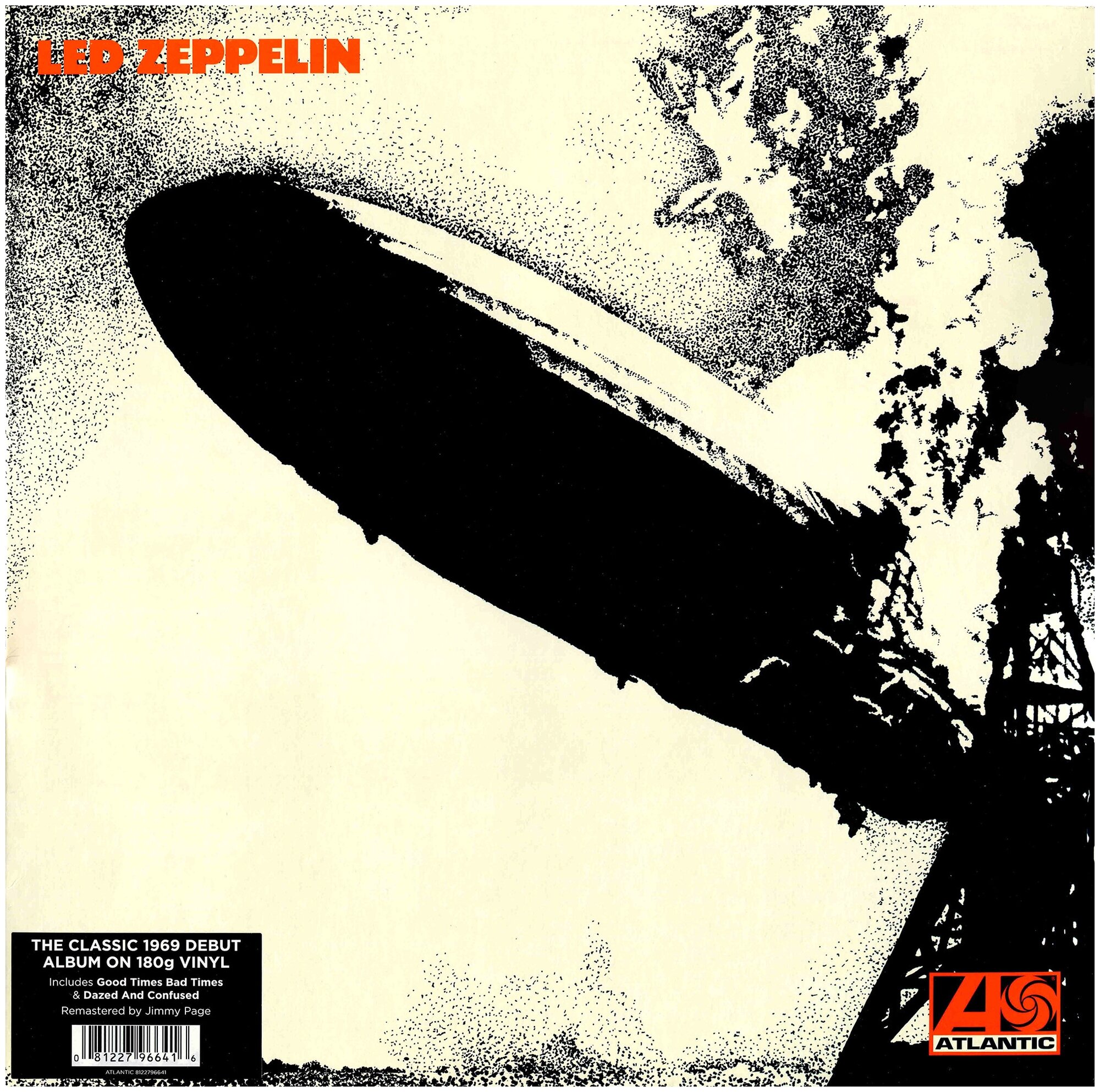 Led Zeppelin Led Zeppelin (Remastered) Виниловая пластинка Warner Music - фото №1