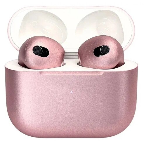 Беспроводные наушники Apple AirPods 3 Color Lightning Charging Case, розовое золото беспроводные наушники apple airpods 3 color lightning charging case фиолетовый матовый