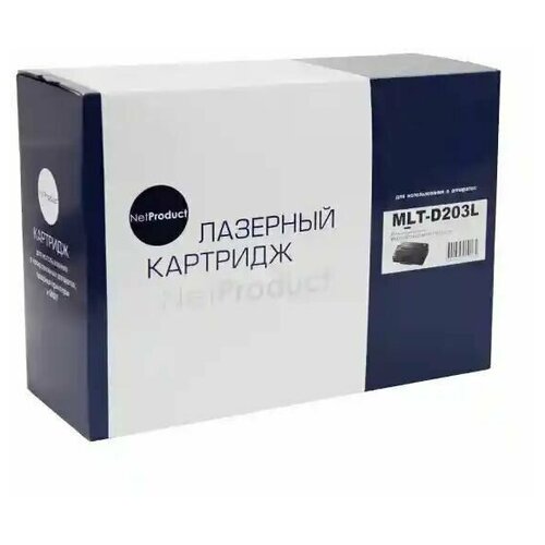 Картридж NetProduct N-MLT-D203L, 5000 стр, черный картридж netproduct n mlt d205l 5000 стр черный