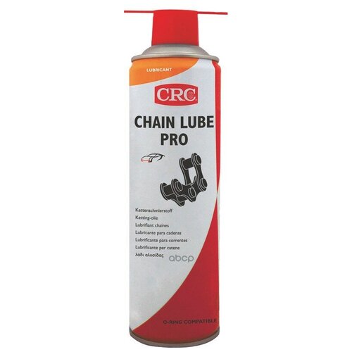 фото Смазка цепных механ. 500мл.(уп.12шт.) аэроз. (chain lube pro) crc crc арт. 32721