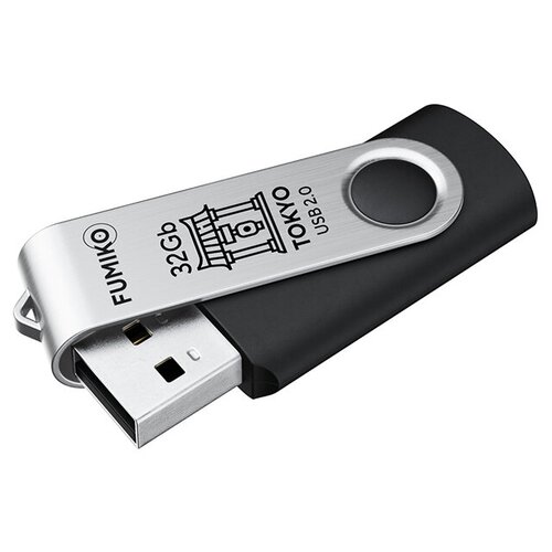 USB Flash Drive 32Gb - Fumiko Tokyo USB 2.0 Black FU32TOBLACK-01 / FTO-04