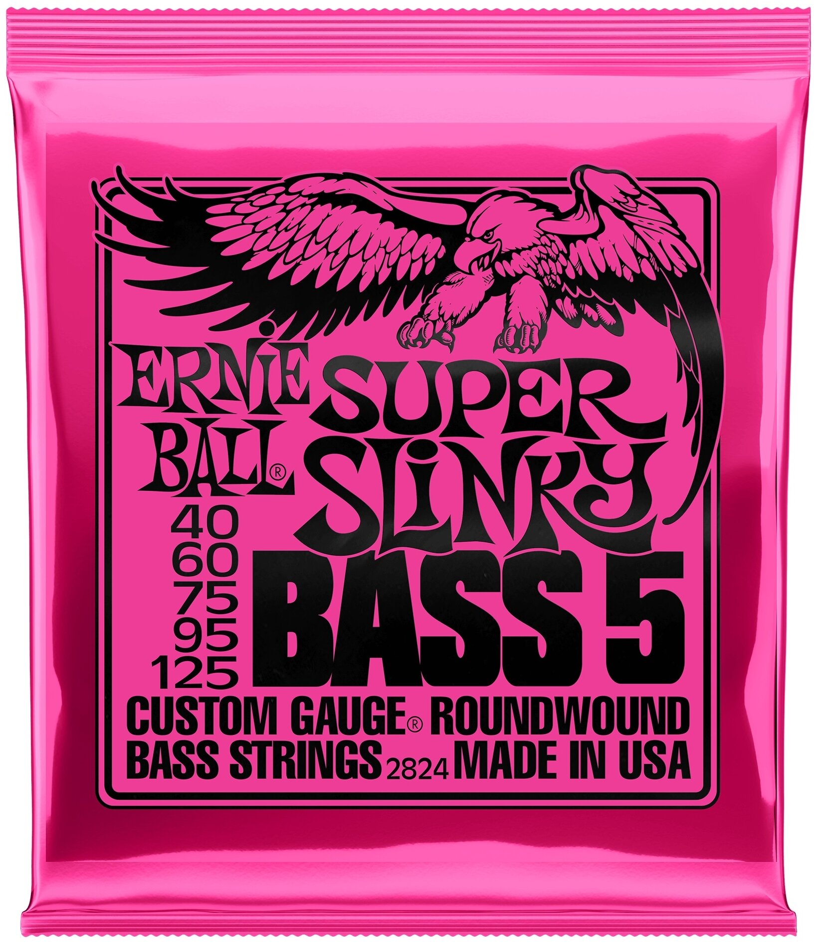 Набор струн Ernie Ball P02824 Super Slinky Bass