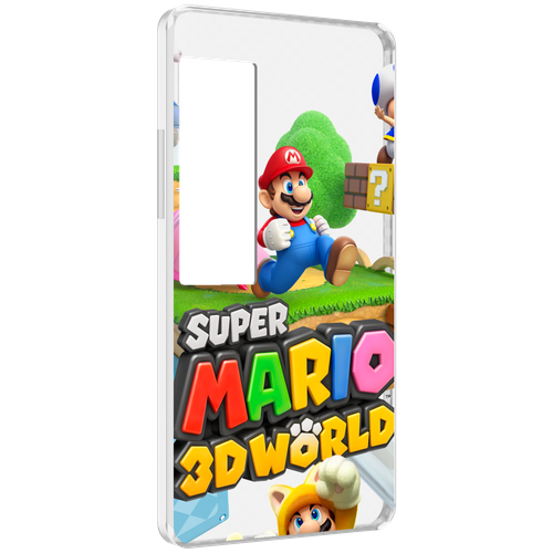 Чехол MyPads Super Mario 3D World для Meizu Pro 7 Plus задняя-панель-накладка-бампер