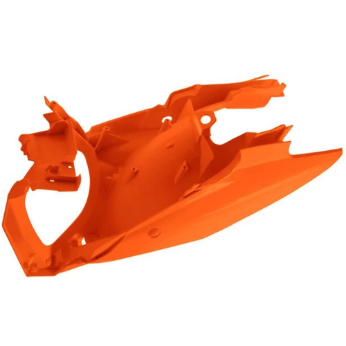 Боковины задние с корпусом возд. фильтра KTM SX/SXF 13-15 # SX250 13-16 # EXC-EXCF 12-16 оранжевые