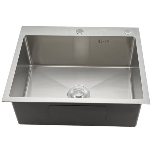 Врезная мойка для кухни Gappo нержавеющая сталь (GS6050) цвет сатиновый