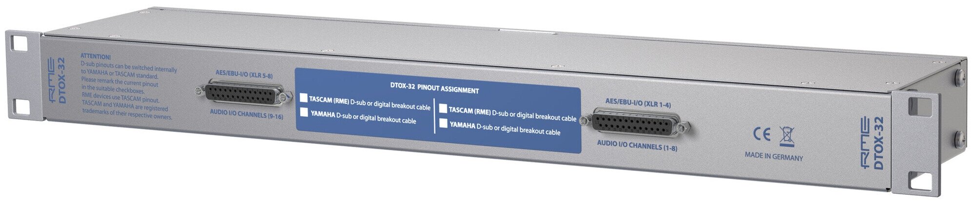 Звуковая карта для компьютера RME DTOX-32