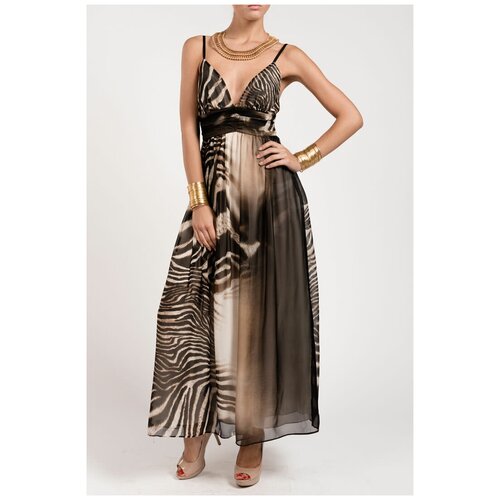 Платье Tom Farr, размер 42, коричневый ветровка tom farr t4f m9236 47 хаки 54