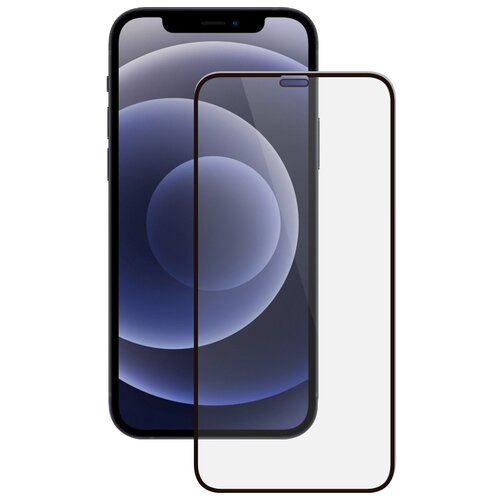 Защитное стекло Deppa Privacy 2,5D Full Glue для Apple iPhone 12 mini для Apple iPhone 12 mini, 1 шт., черный