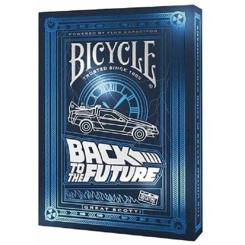 Игральные карты Bicycle Back To The Future / Назад в Будущее bicycle игральные карты dragon back 54 шт blue