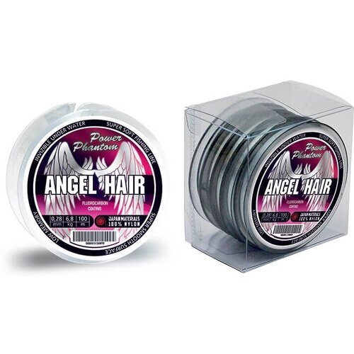 Леска Power Phantom ANGEL Hair CLEAR 0,28mm, 6,8kg 100m п today parfum angel wings т в 100 ж dream a23048001