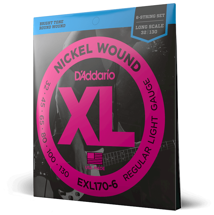 D ADDARIO EXL170 6 Струны для 6 струнной бас-гитары