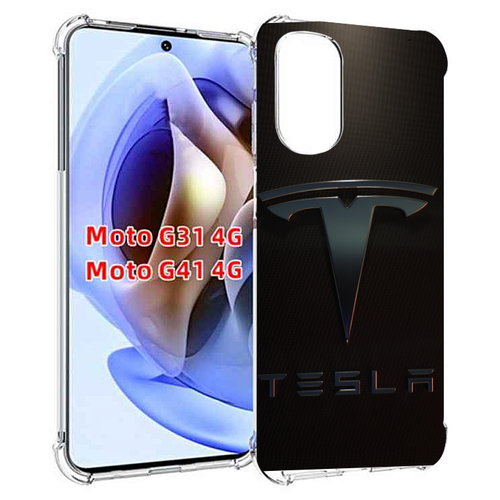 Чехол MyPads tesla тесла 3 для Motorola Moto G31 4G / G41 4G задняя-панель-накладка-бампер чехол mypads тесла 4 для motorola moto g31 4g g41 4g задняя панель накладка бампер